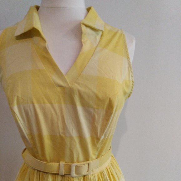 Modcloth Dresses & Skirts - Yellow Fit and Flare Modcloth Dress